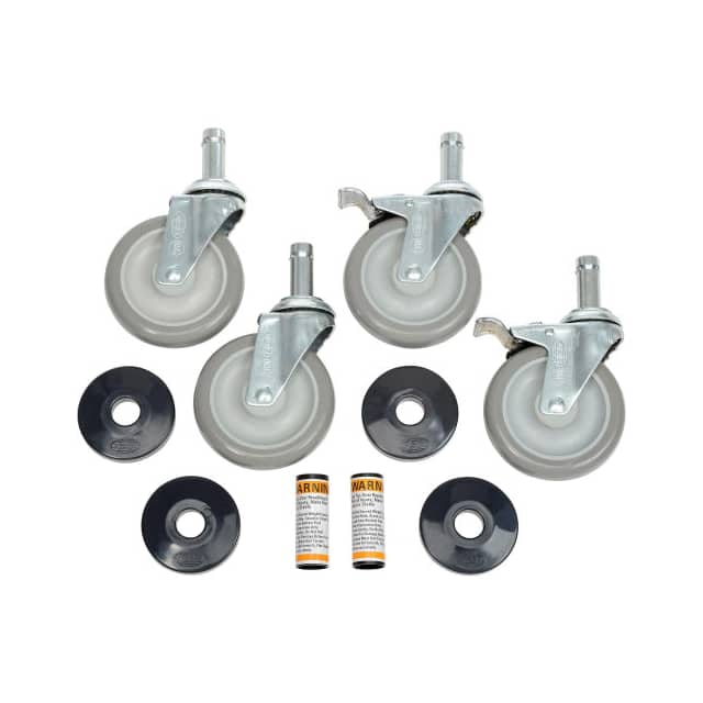 241346D STAINLESS STEEL STEM CASTERS, 5"