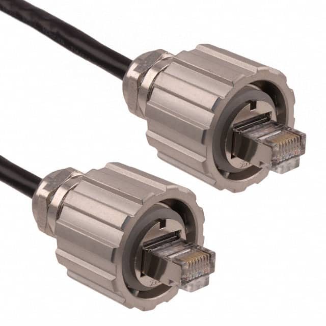 17-100514 CABLE MOD 8P8C PLUG-PLUG 6.56'