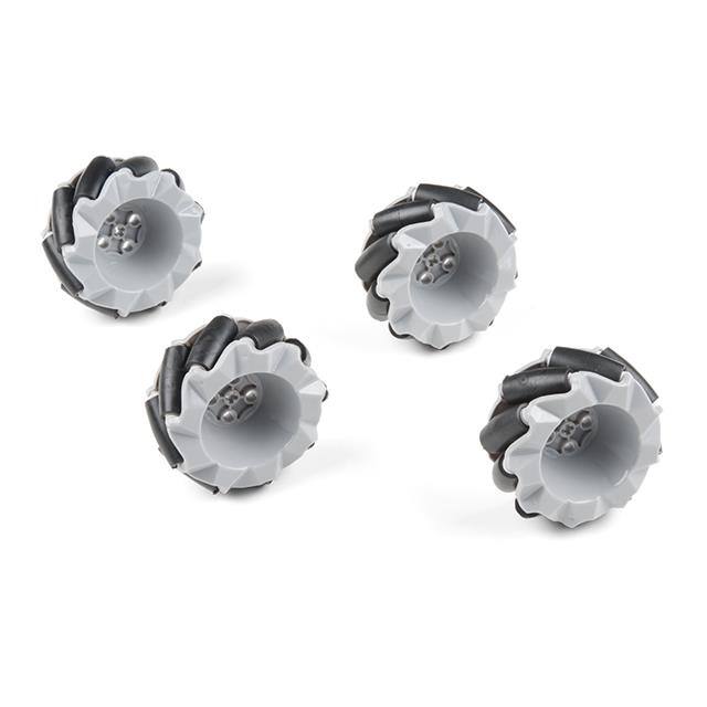 ROB-15536 MECANUM WHEELS - 65MM, LEGO COMP