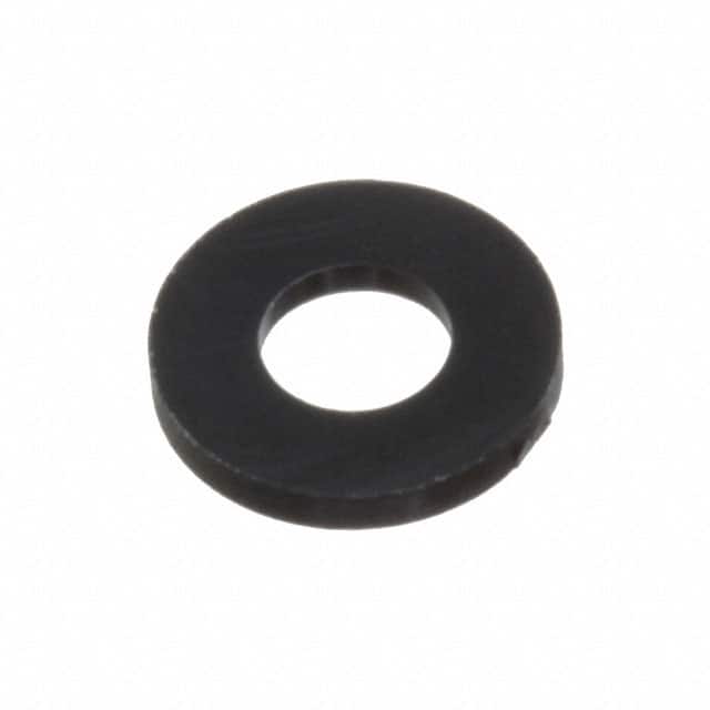 16FW004032B FLAT WASHER, NYLON, BLACK, .115