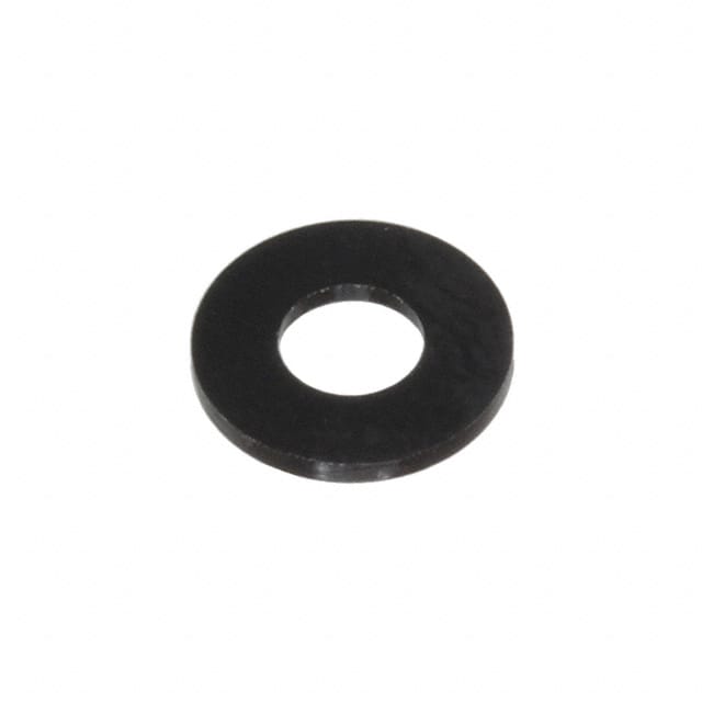 16FW008032B FLAT WASHER, NYLON, BLACK, .171