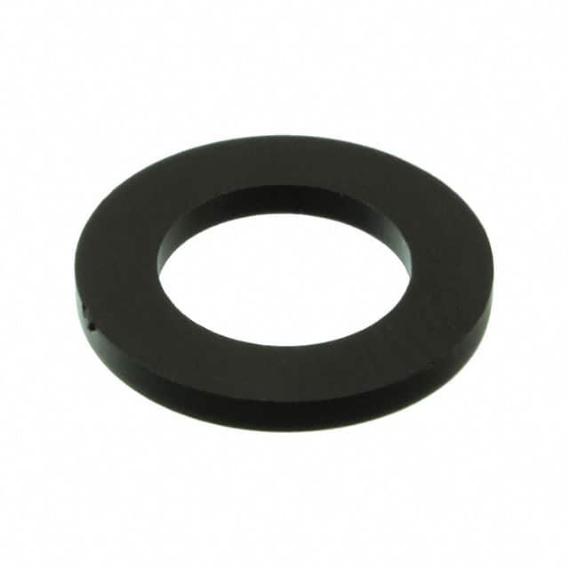16FW375032B FLAT WASHER, NYLON, BLACK, .375