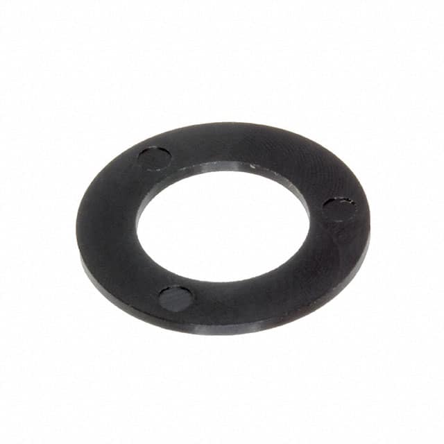 16FW437032B FLAT WASHER, NYLON, BLACK, .443