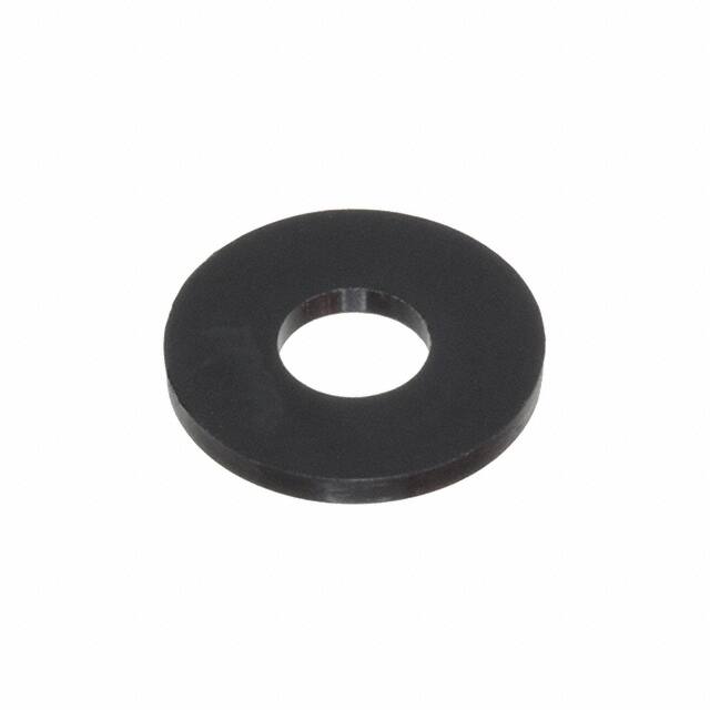 17W06221B FLAT WASHER, NYLON, BLACK, .252