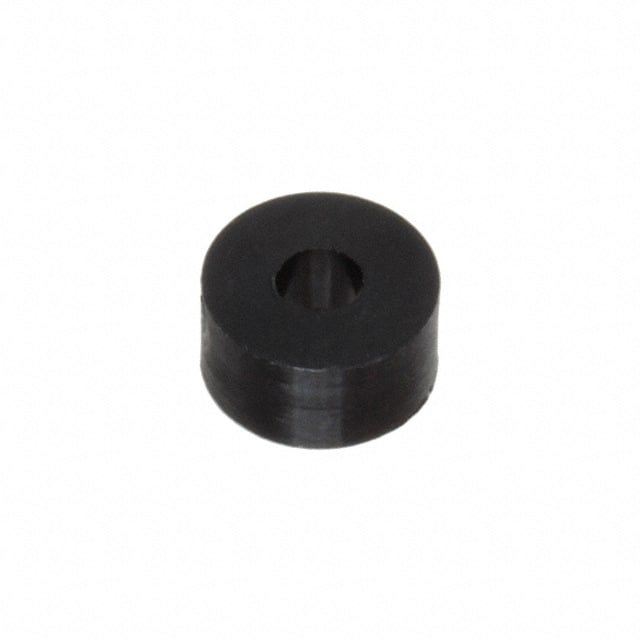 16FW002125B FLAT WASHER, NYLON, BLACK, .090