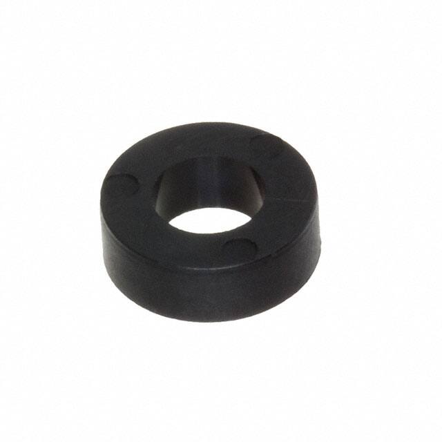 16FW010125B FLAT WASHER, NYLON, BLACK, .194