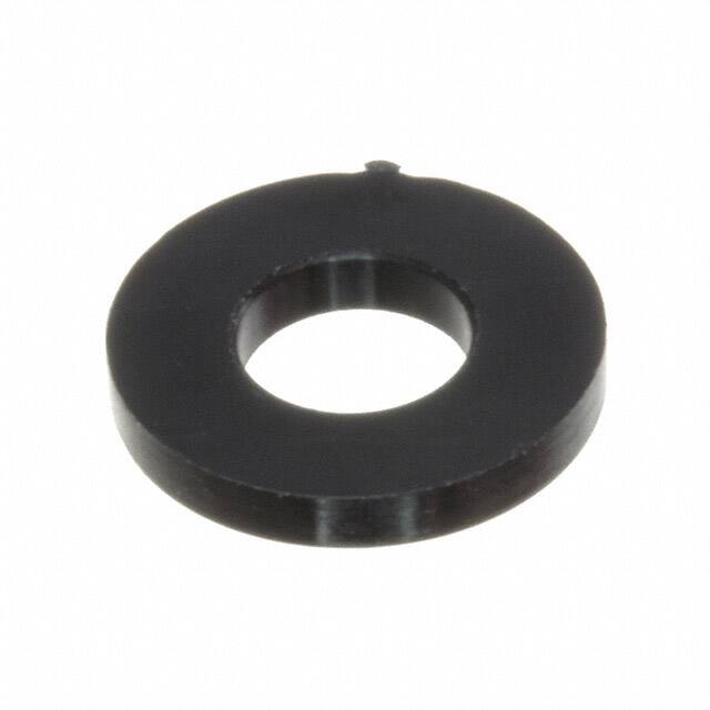 17W04371B FLAT WASHER, NYLON, BLACK, .200
