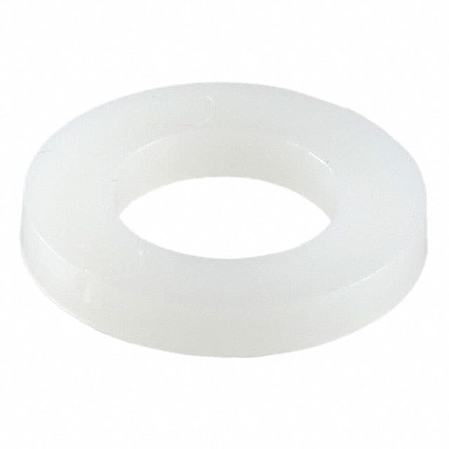 17M12DIN34815 FLAT WASHER, NYLON, NATURAL, 13.