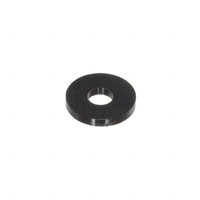 16FW002032B FLAT WASHER, NYLON, BLACK, .090
