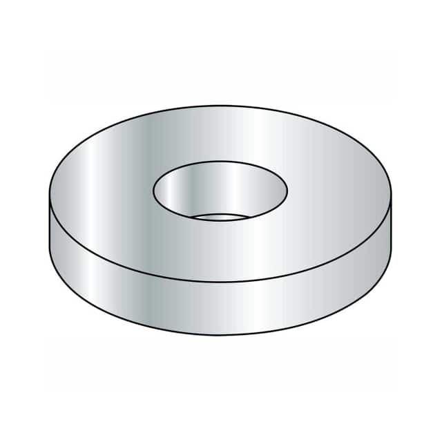 10WSAE #10 FLAT WASHER, STEEL, ZINC, SA