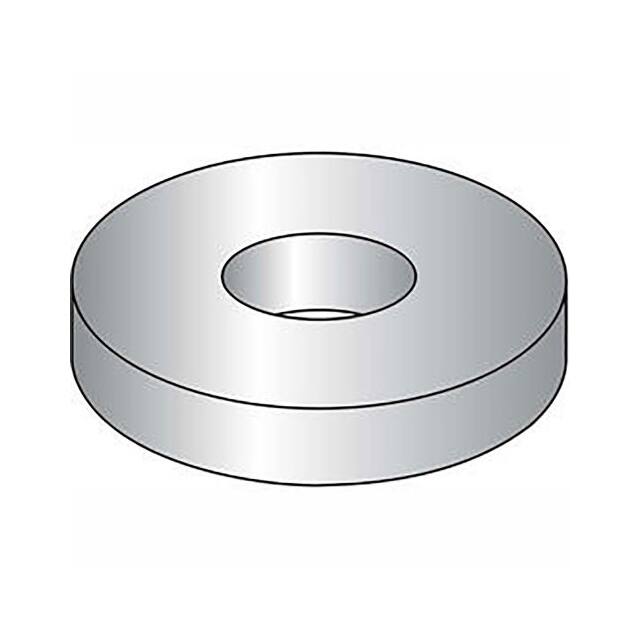B2200167 3/16" FLAT WASHER, USS, 1/4" I.D