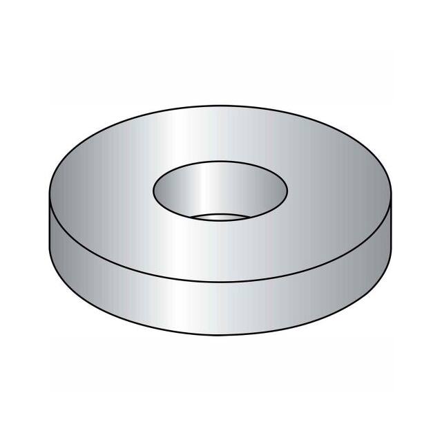 390040 FLAT WASHER, 1/4", 18-8 STAINLES
