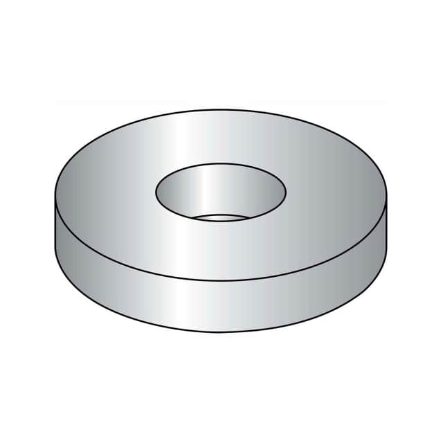 P43004 FLAT WASHER, 3/8", LOW CARBON ST