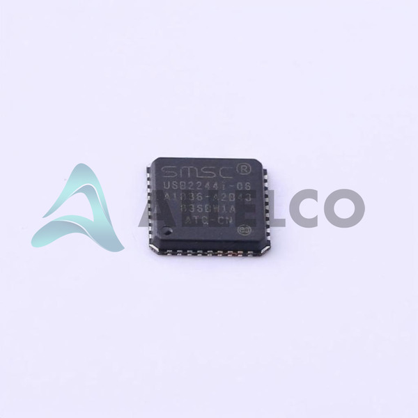 USB2244I-AEZG-06 The Microchip Technology USB2244I-AEZG-06 is a specialized interface integrated circuit. It operates at 3.3V and comes in a 36-QFN (6x6) package.