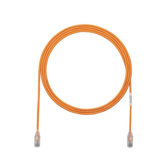 UTP28SP75OR COPPER PATCH CORD, CATEGORY 6 PE