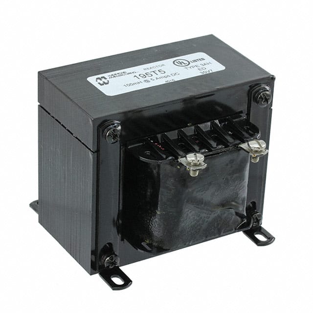 195T5 FIXED IND 100MH 5A 640 MOHM CHAS
