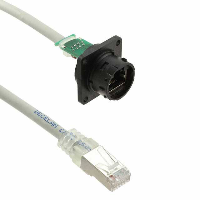 RJF5442205100BTX CABLE MOD 8P8C JACK-PLUG 1.64'