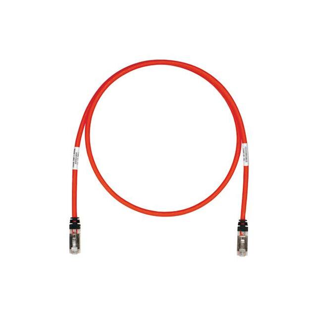 STP6X30RD COPPER PATCH CORD, CAT 6A, RED S