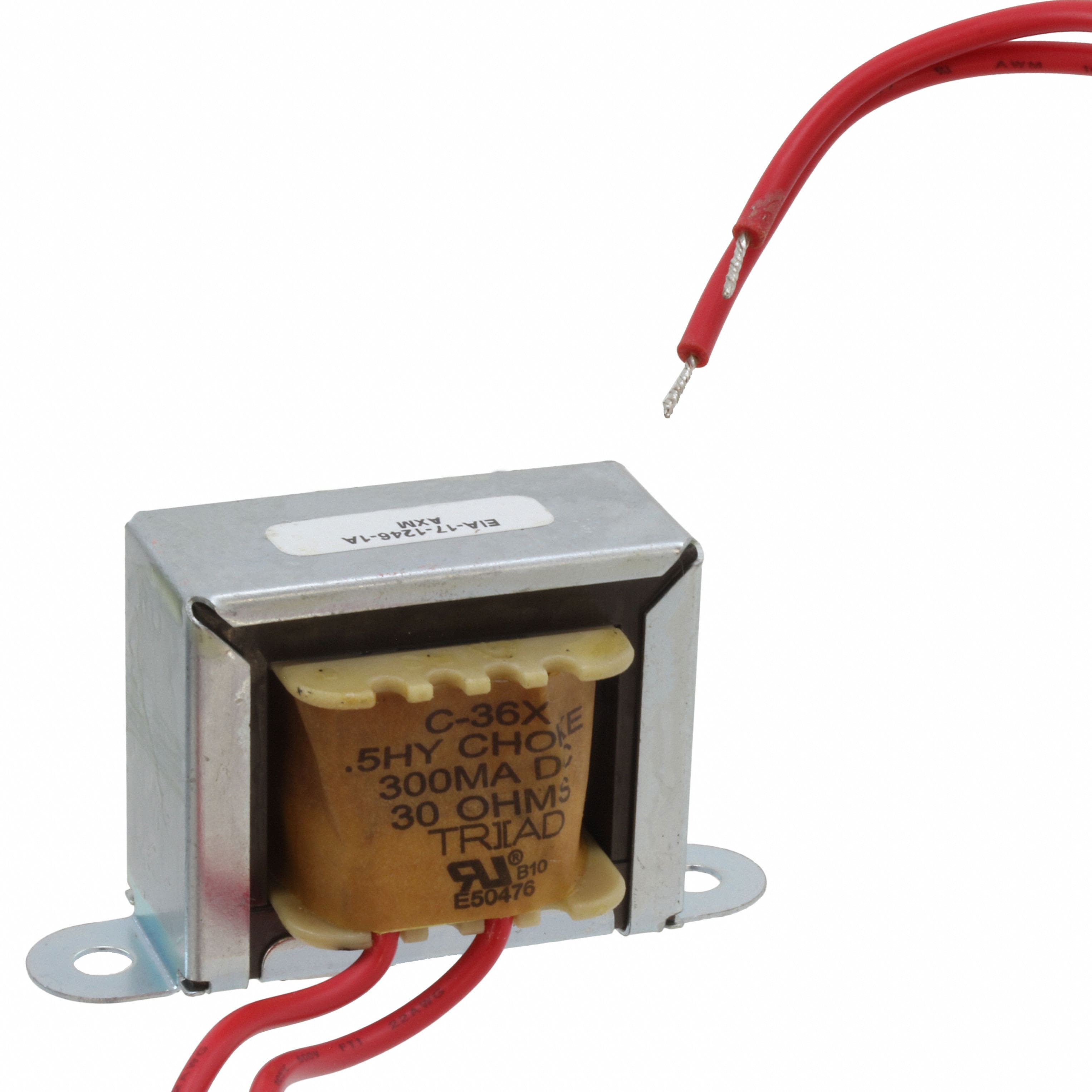 C-36X FIXED IND 500MH 300MA 30OHM CHAS