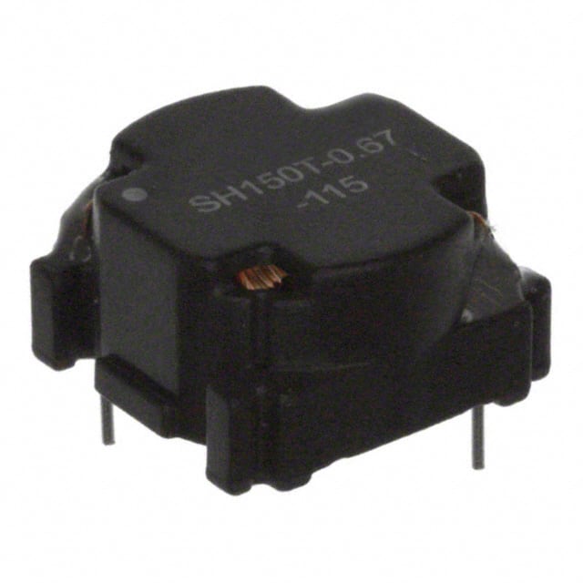 SH150T-0.67-115 FIXED IND 115UH 670MA 400MOHM TH