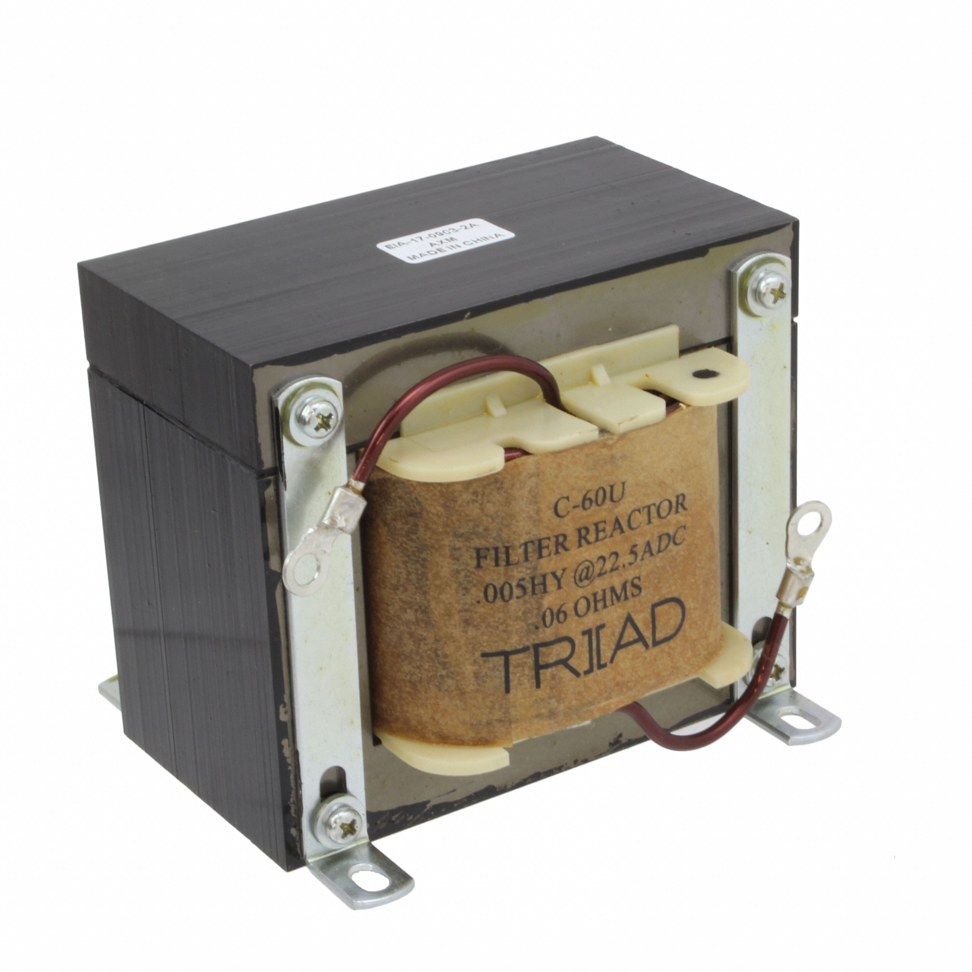 C-60U FIXED IND 5MH 22.5A 60 MOHM CHAS