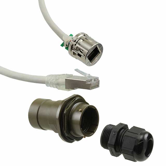 RJF7PE2G05100BTX CABLE MOD 8P8C JACK-PLUG 1.64'