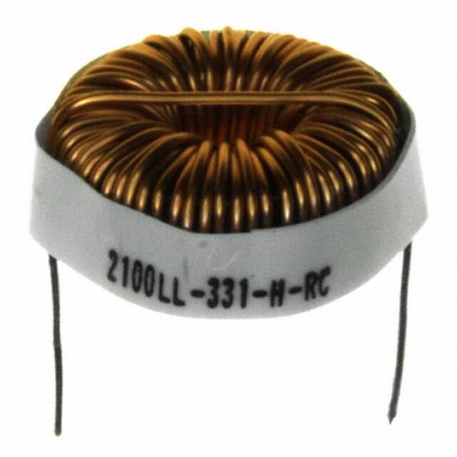 2100LL-331-H-RC FIXED IND 330UH 2.5A 103 MOHM TH
