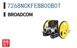 7268NCKFEBB00B0T The Broadcom Limited 7268NCKFEBB00B0T is a transistor. It features RoHS3 Compliant status and MSL 1 Unlimited.