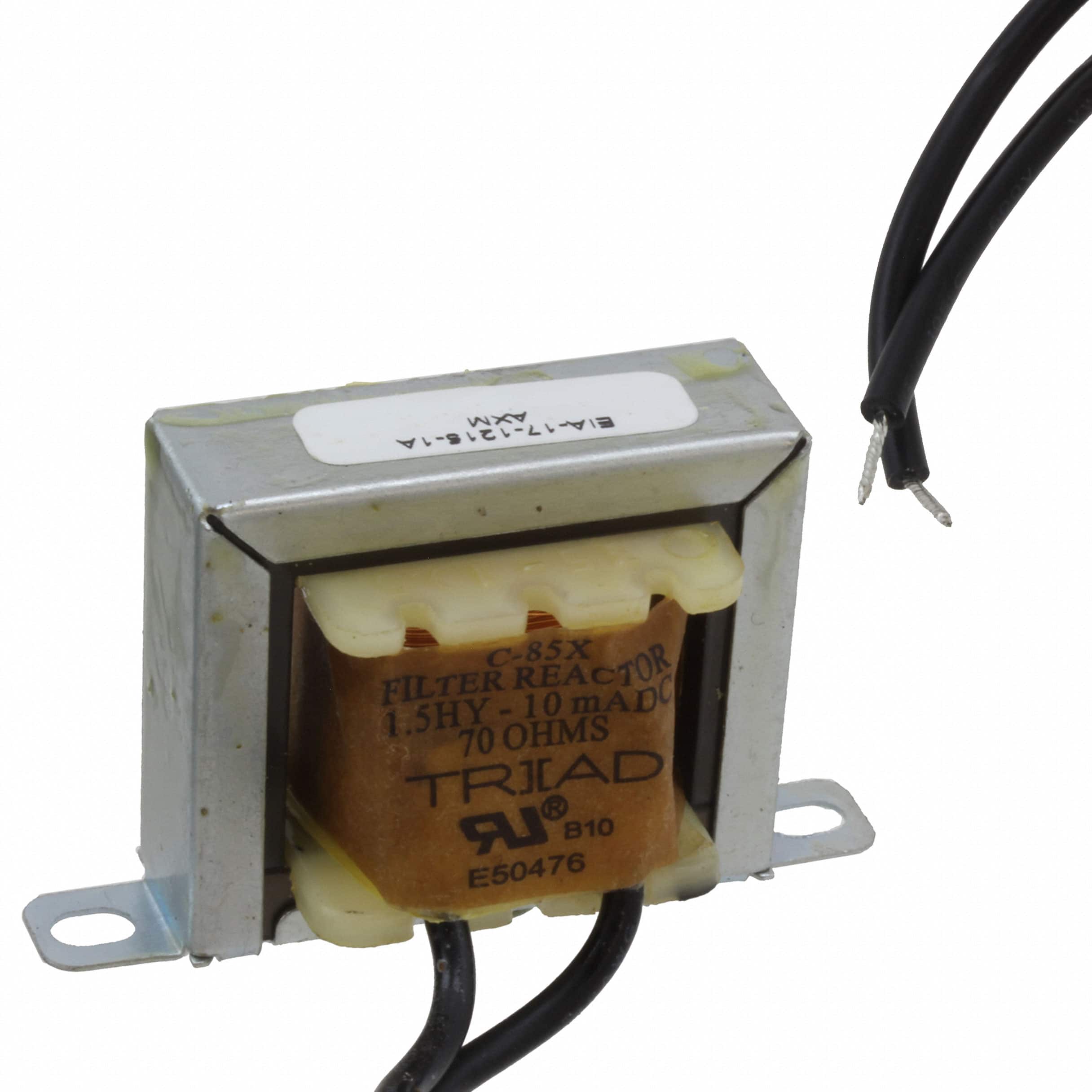 C-85X FIXED IND 1.5H 10MA 70 OHM CHASS