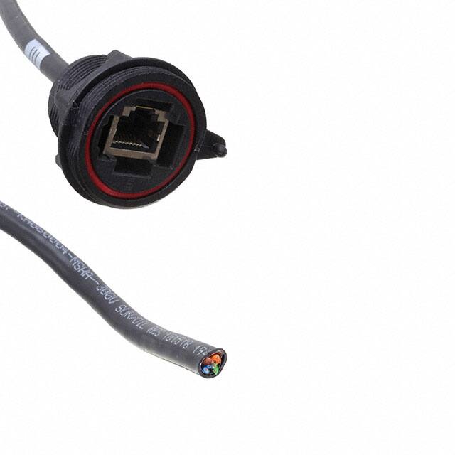 SCRES-G-01.00-BC-C5E CABLE MOD 8P8C JACK-CABLE 3.28'