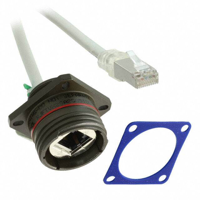 RJFTVX2SA2G05100BTX CABLE MOD 8P8C JACK-PLUG 1.64'