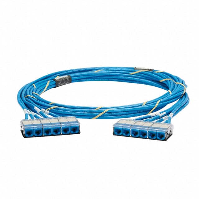 QCRBCBCBXX15 QN CABLE ASSEMBLY, CAT 6, CMR, B