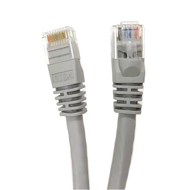 E09-050 Cable CAT6A Mold Gray 8P8C  50'