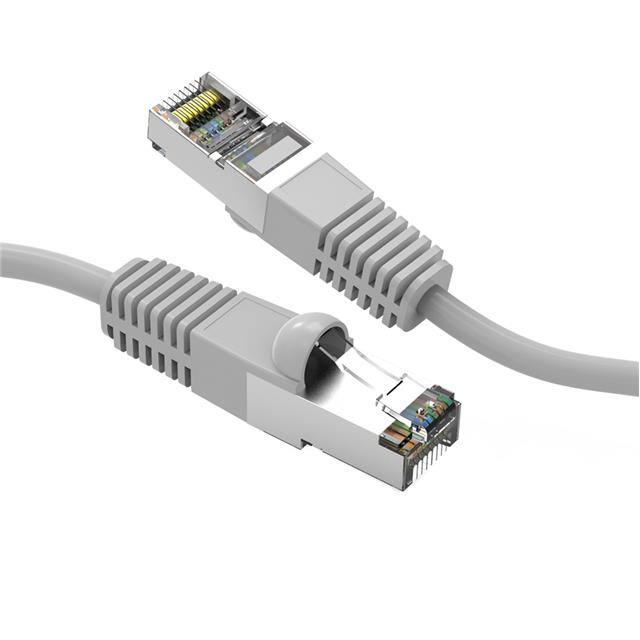 CM-100601GYBSTK 1Ft Cat5E Shielded (FTP) Etherne