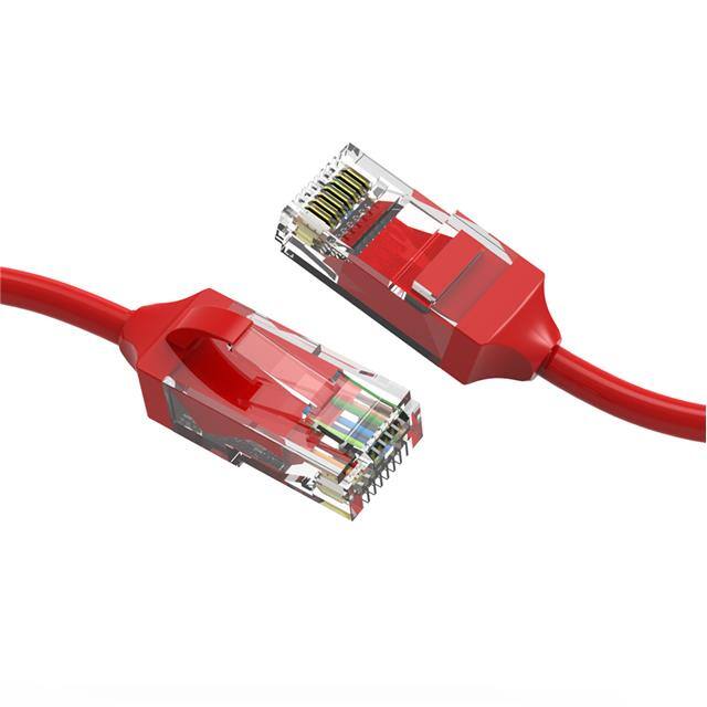 CM-100183RDBSTK 2Ft Cat.6 28AWG Slim Ethernet Ne