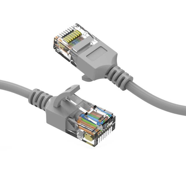 CM-100252GYBSTK 1.5Ft Cat6A UTP Slim Ethernet Ne