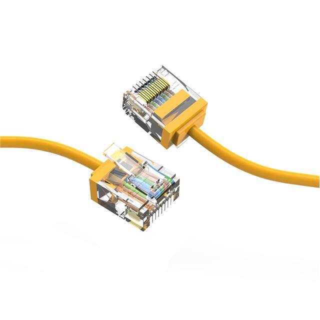 CM-100293YWBSTK 3Ft Cat6A UTP Super-Slim Etherne