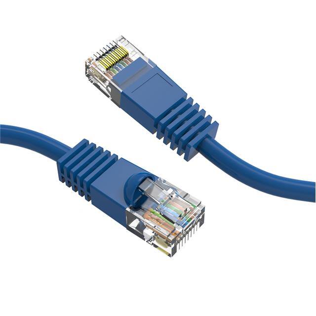 CM-100541BLBSTK 8Ft Cat5E UTP Ethernet Network B