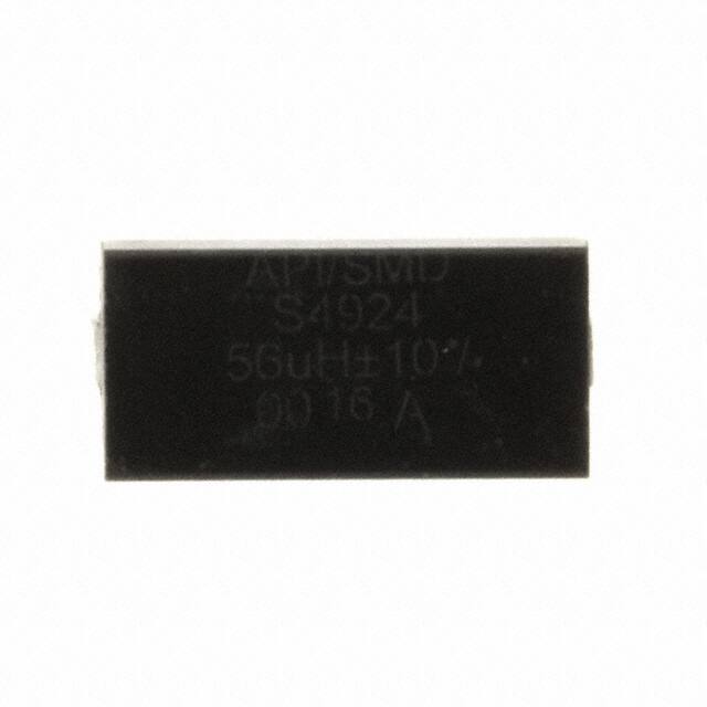 S4924-563K FIXED IND 56UH 369MA 2.23OHM SMD