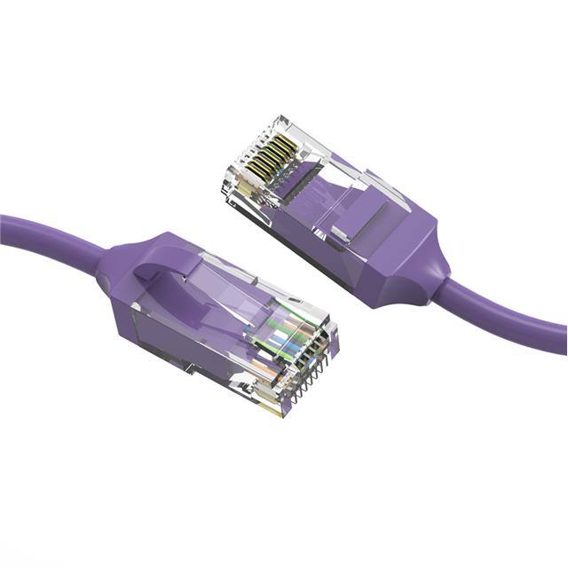CM-100190PUBSTK 9Ft Cat.6 28AWG Slim Ethernet Ne