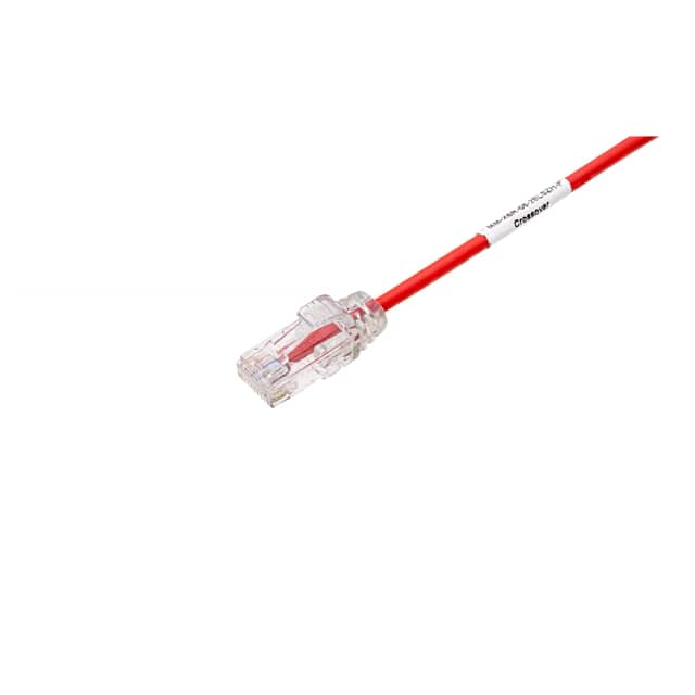 MM-X6R-01-28LSZH-F CABLE MOD 8P8C PLUG TO PLUG 1'