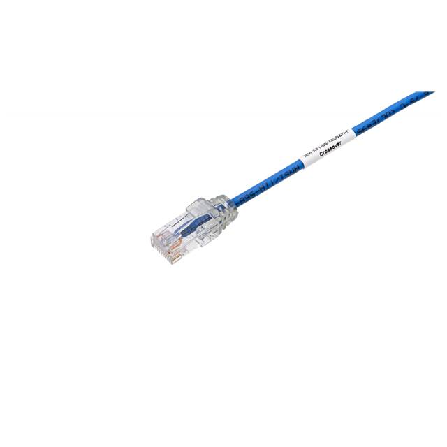 MM-X6T-01-28LSZH-F CABLE MOD 8P8C PLUG TO PLUG 1'