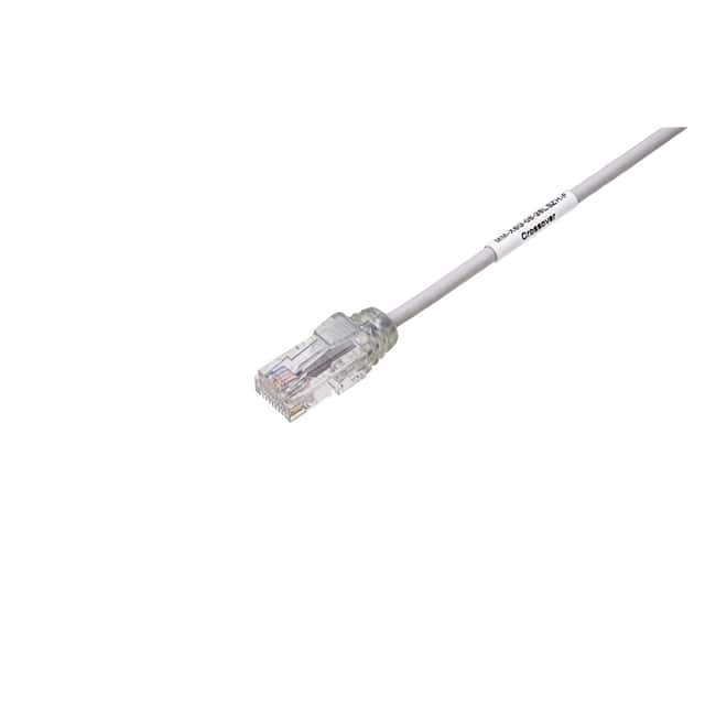 MM-X6G-01-28LSZH-F CABLE MOD 8P8C PLUG TO PLUG 1'