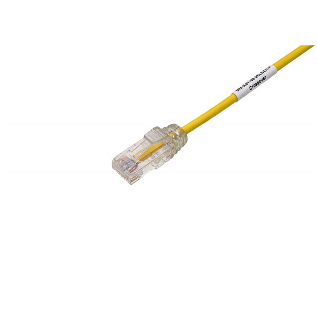 MM-X6Y-01-28LSZH-F CABLE MOD 8P8C PLUG TO PLUG 1'
