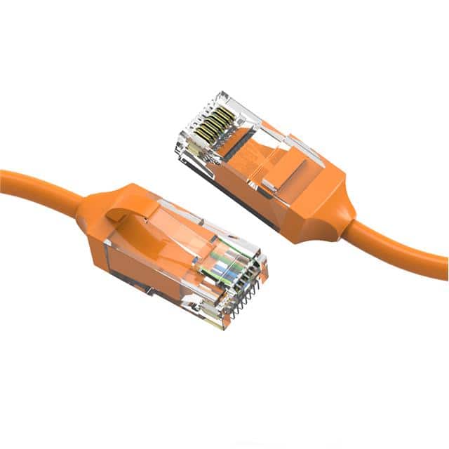 CM-100191ORBSTK 10Ft Cat.6 28AWG Slim Ethernet N