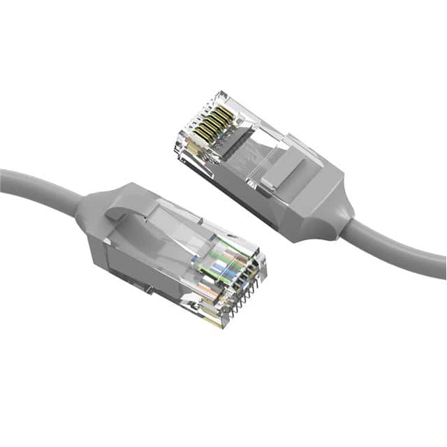 CM-100191GYBSTK 10Ft Cat.6 28AWG Slim Ethernet N