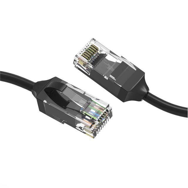 CM-100191BKBSTK 10Ft Cat.6 28AWG Slim Ethernet N