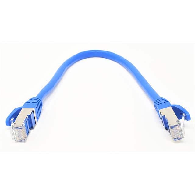 E11-001BL 1' CAT7 SFTP Shielded RJ45 26AWG