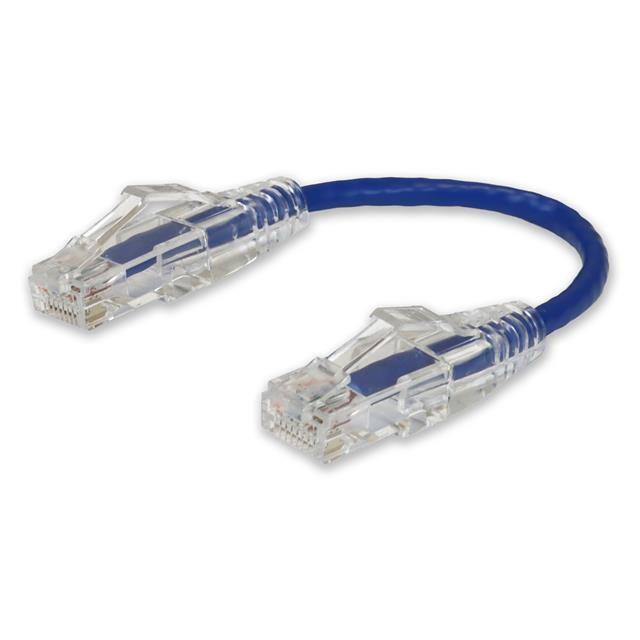 C-0-5FSLCAT6-BE 6in RJ-45 (Male) to RJ-45 (Male)