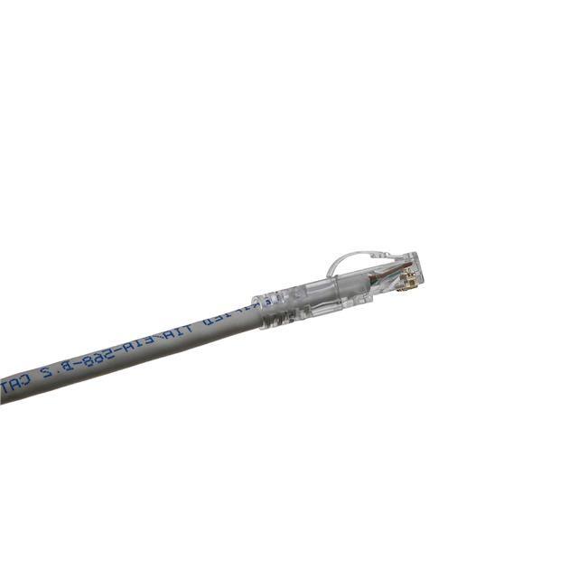 MA-E5W-25-24PVC-F ARCH LATCH RJ45 CAT5E 25' WH